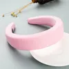 2022 multi cor grossa headbands acolchoado mulheres mulheres sólidas hairbands bezel confortável cabeça hoop elegante cabelo clipe turbante acessórios de cabelo