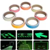 Road Safety Glowing Traffic Signal PET Luminous Sicker Fluorescent Light Storage Selfluminous Selfadhesive Tape