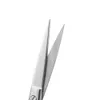Rostfritt stål skägg trimmer sax för barberare hemanvändning mini storlek rakskjuvskägg skäggig trimmers ögonbryn