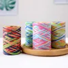 Färgglada strimlade Crinkle Paper Raffia Candy Boxes Diy Present Box Filling Material Tissue Party Present Packaging Filler Decor YQ02857