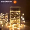 String Light Christmas Decoration Tree 10m 20m 100led 200led Afstandsbediening USB Copper Wire Fairy Waterdicht