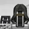 Bluetooth-Musiklautsprecher-Rucksack, Schultasche, USB-Aufladung, multifunktional für Reisen, Outdoor, WHShopping1