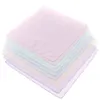 10st Pure Cotton Färgglada näsdukar Kvinnor Män Hanky ​​Diy Pocket Square Hankies Kerchiefs för bröllop ätande matövning T2001116982