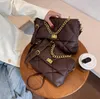 Large Capacity Women's Bag Fashion Messenger Shoulder Bag Senior Soft Leather Chain Bags