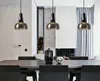 Modern Smoke Gray Glass Pendant Lights Nordic dining room Special Disc Design Pendant Lamp lustre hanging lamp Lighting Fixtures