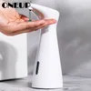 Distributeur automatique de savon liquide Capteur intelligent Désinfectant sans contact Dispensador pour accessoires de salle de bain de cuisine Pas d'infection croisée Y200407