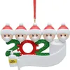 New Personalized Christmas Hanging Ornament 2020 Mask Toilet Paper Xmas Family Gift, Factory Direct, Cheap Price, DHL Fast Shipping