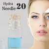Hydra Needle 20 pins Aqua Microneedle Channel Mesotherapy Gold Needles Fine Touch System derma stamp skin care Serum Applicator