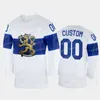 College Hockey Wears Team Finland 2022 Winter Hockey Jersey Harri Pesonen Leo Komarov Markus Granlund Mikko Lehtonen Saku Maenalanen Valtteri Filppula Miro