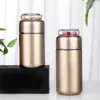 ONEISALL 280ml Bouteille Thermos En Acier Inoxydable Thermocup Thé Flacons À Vide Bouteille Infuseur Tasse Thermique Avec Thé Insufer Pour Bureau 201109