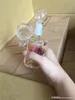 Dunkin Hitman Mini Glass Bongs Oljeplattor Birdcage Inline Perc Rökning DAB Rigs Vattenbägare Bong med 14mm Kvinna Glasolja Brännare Rör