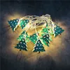 Kerst LED Light String Cartoon Xmas Motif 1.65m 10 LED / 3M 20 LED Kerstmis Outdoor Licht Decoratie