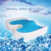 Comfort Nieuwe Gel Sponge Memory Foam Anti-Hamorroïden U-vormig voor Kantoorstoel Autostoel Kussen 201120