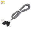 1M Elbow 90 Degree Cable Micro USB Type C Quick Charging Cable Data Line Charge Cord For Xiaomi Huawei Phone Accessory 100pcs