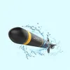 Electric RC Submarine Plastic Boat Torpedo Assembly Model Kits DIY Extracurricular Toys Kids Gifts Explore the Sea 201204