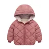 Giacche 90-140cm Giacca invernale calda per ragazzi in cotone Cappotto con cappuccio spesso di alta qualità per bambini Capispalla Regali di Natale Abbigliamento per bambini 220928