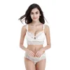 Varsbaby Nouvelle Europe et dentelle sexy dentelle mince soutien-gorge ensemble sous-vêtements pour femmes B C Cup 201202