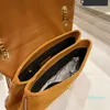 디자이너 - 클래식 메신저 가방 체인 봉투 핸드백 Deerskin 골드 하드웨어 특징 장식 여성 통학 매일 레저 Southr 가방