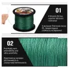 Goture 500M PE Braided Fishing Line 4 Strands Super Strong Multifilament Fishing Lines 1280LB 2012282560043