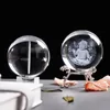 Glass Photo Ball Sfera di cristallo personalizzata Lase Engraving Globe personalizzato Home Decor Accessori Baby Photo Glass Sphere 201125