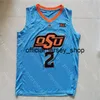 Oklahoma State Osu NCAA College Basketball Jersey 2 Cunningham Ungdom Vuxen Alla Stitched