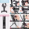 Tripods Pography Tripod For Mobile Phone With Ring Lamp Camara Selfie Light Stand Bracket Youtube Makeup Video Live Po Studio