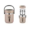 12 hour Vacuum Insulated Lunch Box Stainless Steel Bento Box Japanese Style School Kids Camping Portable Food Container Thermos T29410677