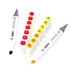 TouchFive 60/80/168 cores conjunto mangá desenho marcadores álcool baseado esboço feltro-dica oleosa gêmea pincel caneta arte suprimentos 201222