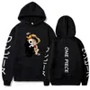 Anime One Piece Luffy Unisex Hip Hop Hoodie Kadınlar Manga Tişörtü Erkek Kız Giysileri H1227