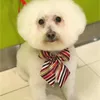 100pc lot Colorful Handmade Adjustable Large Dog Neckties Bow ties Pet Ties Cat Grooming Supplies L8 LJ200923