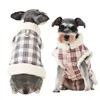 Pet Winter Coat Dog Clothes Harness Vest Small Dog Costume Outfit Cat Chihuahua Yorkies Clothing Pomeranian Schnauzer Pug Jacket 201102