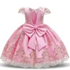 410 ans enfants robe pour les filles de mariage Tulle dentelle fille robe élégante princesse fête Pageant robe formelle pour les enfants adolescents Dress2611617