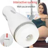 NXY Automatisk flygplan Cup Male Electric Sug Gun Masturbation Device Sex Toy Driver S License 0114