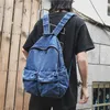 Backpack Kobiety Denim 2021 Casual Rame School Torba płócienne plecaki dla nastolatków dziewcząt lub chłopiec plecak Big Travel Shops Bag1