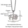 Aangepaste naam A Z dubbele laag stenen Cursive letters hanglagers ketting voor mannen vrouwen geschenken kubieke zirkonia ketting hiphop sieraden