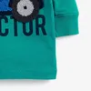Küçük Maven Boys Uzun Kollu T-Shirt Güz 2020 Çocuk Giyim Pamuk Traktör Araba Bebek Erkek Giysileri Çocuklar için Giysi Y0121