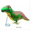 Party Balloons Mixed Gehende Helium Ballon Nette Katze Hund Haustier Dinosaurier Geburtstag Party-Baby-Dusche Dekoration Kinder Spielzeug 2021 DHL