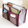 Storage Bags Portable Cosmestic Bag Women Ladies Outdoor Travel Insert Handbag Organizer Purse Liner Make Up Tidy