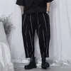 IEFB mens wear autumn casual anklelength loose wide leg fashionable male Harlan pants 9Y2537 201109