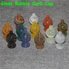 Rokende US Color Glass Bubble Carb Cap UV Ball Carb Caps voor afgeschuinde rand Quartz Banger Nails Water Bongs DAB RIGS