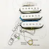 新しい白いWvh Alnico5のエレクトリックギターのピックアップSSH Humbucker 4C Electric Guitar Pickups