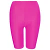 Pantaloncini da yoga da bici da donna alla moda Pantaloncini sportivi elastici a vita alta Allenamento da corsa Fitness Palestra Leggings da yoga Pantaloni sportivi casual