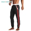 WOLFONROAD Breathable Loose fit Men's Casual Sports Pants Sportswear Gym Workout Training Pants Yoga Running Pants Trousers 201203