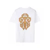 Nuovo stile di abbigliamento firmato T-shirt da uomo Top Tee Cross Donna manica corta Chromees Magliette Coppie t-shirt Casual stampato T-shirt estive Girocollo 6 NXPT