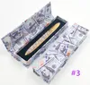Dropshipping New Design Adhesive Eyeliner Box Self-Adhesive Eyelash Eyeliners Packaging Box Marble Money Packing Box