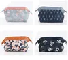 Flamingo Toiletry Bag Oxford Cloth Feather Flower Zipper Pouch Waterproof Durable Make Up Package Rectangle New Arrival 3 8rs L2