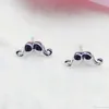 simple earrings female versio leaves plated white gold ear jewelry manufacturers wholesale stud special earring