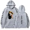 Anime One Piece Luffy Unisex Hip Hop Hoodie Kadınlar Manga Tişörtü Erkek Kız Giysileri H1227