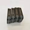 新しい到着ブラックヒンジの箱の長方形錫ギフトボックスシールプレーン錫ボックス95x60x21mm SN2002