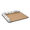 Stock lit pour chien été rotin chenil amovible lavable oreiller mémoire coton tapis nid chenils chaise longue canapé doux maison pour animaux de compagnie 0303